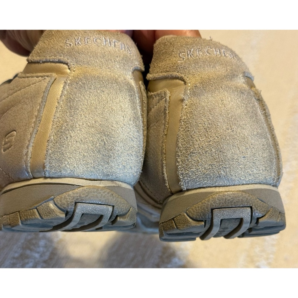 Women's Skeckers Beige Casual Shoes - Picture 11 of 14